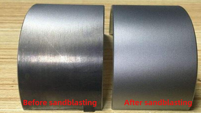 How to perform sandblasting treatment on cast iron？