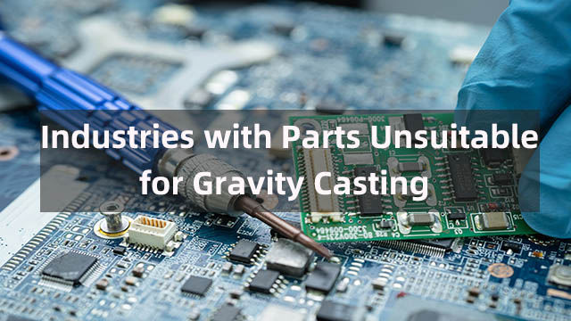 Industries with Parts Unsuitable for Gravity Casting