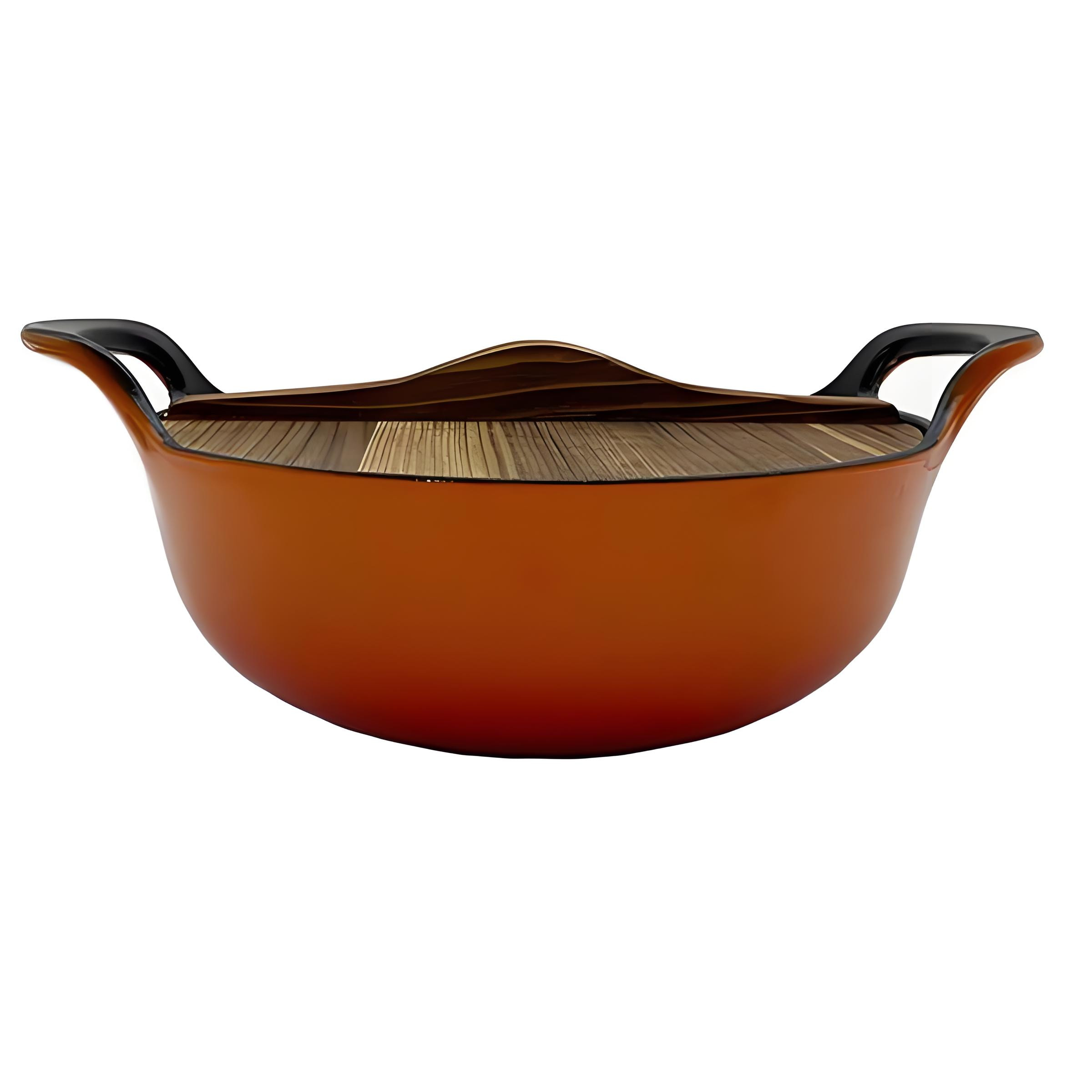24cm Enameled Cast Iron Hot Pot