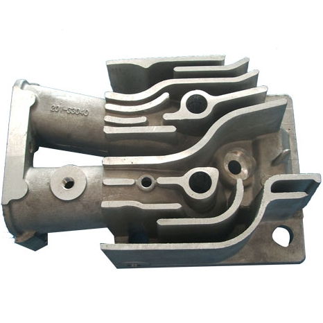 Physical photo of cylinder head