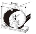 Schematic diagram of round operation in ductile iron casting