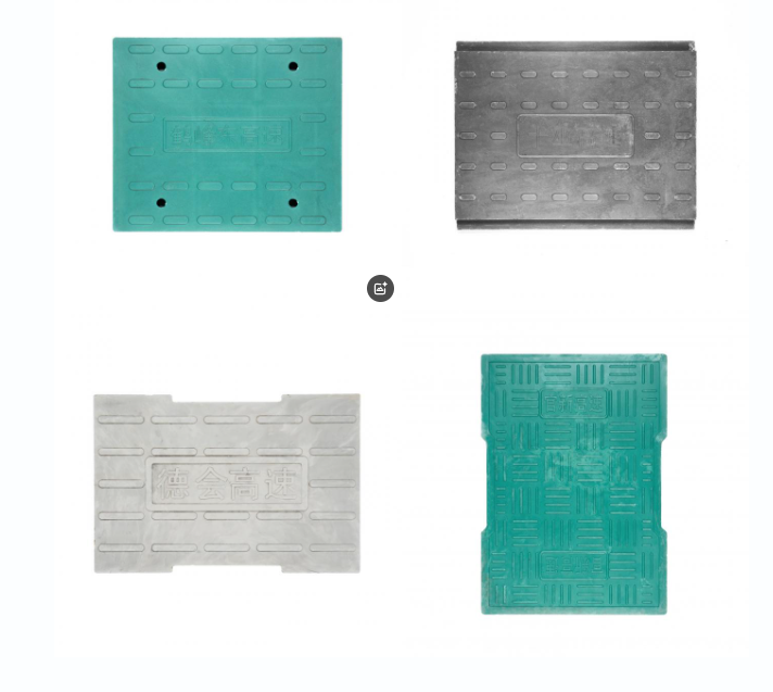 Large-size composite covers applied in power engineering and highway scenarios