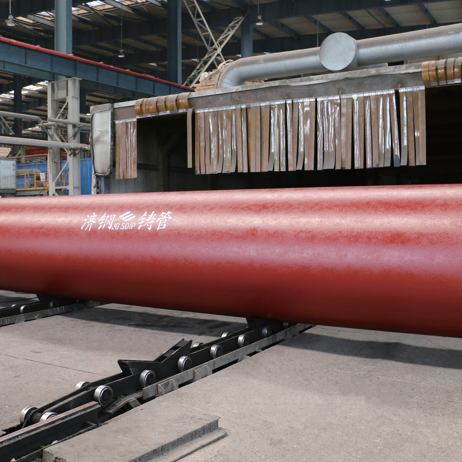 10 Production of ductile iron pipe– How Tiegu Ensures Strength and Quality