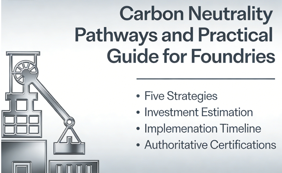 How Can Foundries Achieve Carbon Neutrality? 5 Proven Strategies