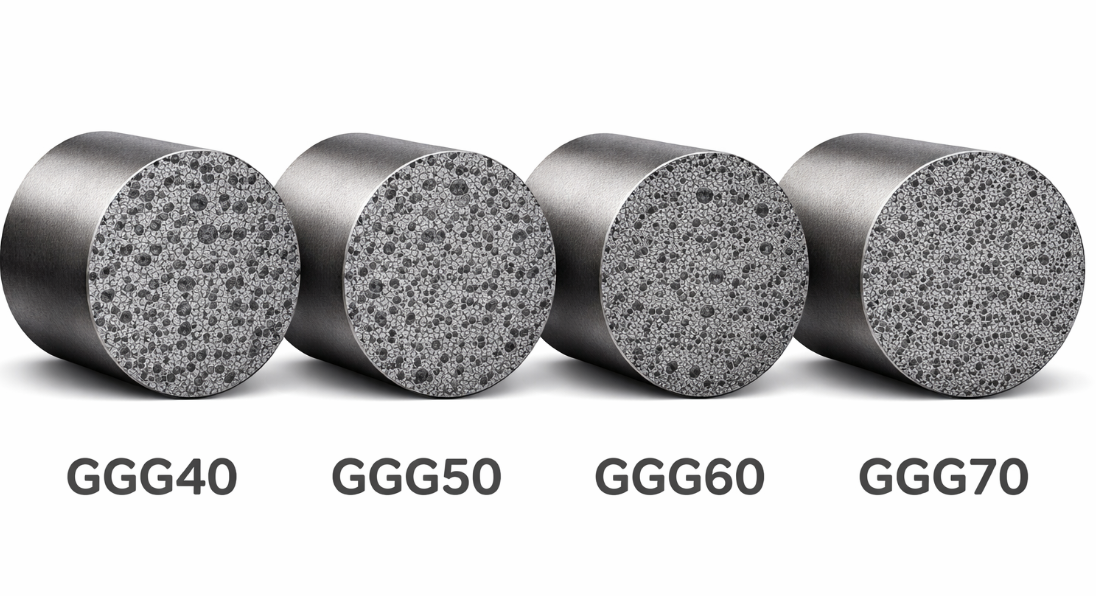 Ductile Iron Grades Explained: Complete Guide to GGG40, GGG50, GGG60, GGG70 for International Buyers