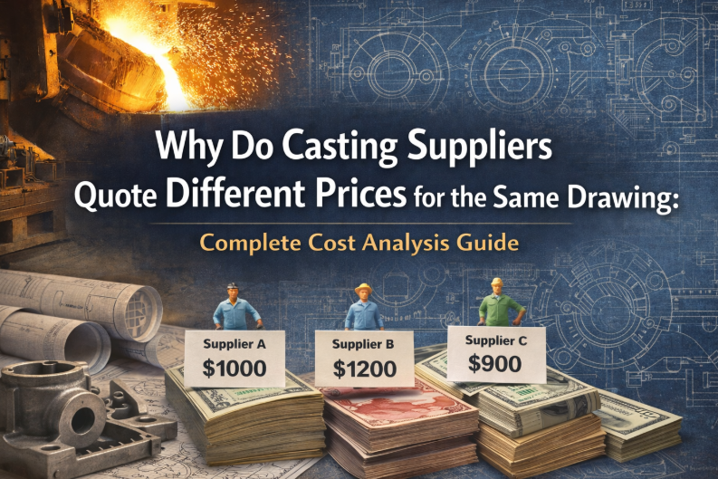Why Do Casting Suppliers Quote Different Prices for the Same Drawing: Complete Cost Analysis Guide