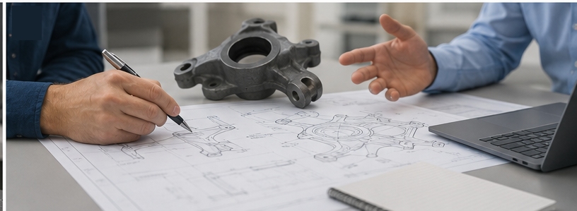 Engineering drawing review for custom chassis casting supplier matching and quotation Engineering drawing review for custom chassis casting supplier matching and quotation