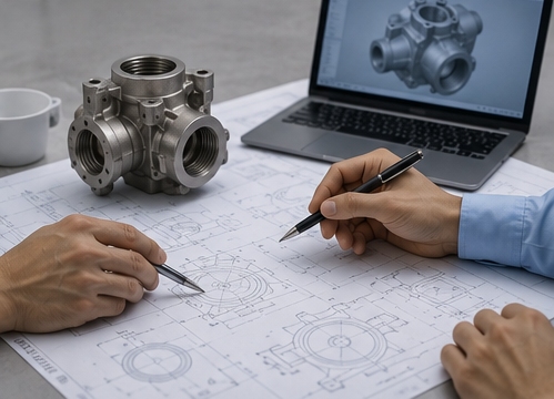 Engineering drawing review for custom lost wax casting quotation and supplier matching Engineering drawing review for custom lost wax casting quotation and supplier matching