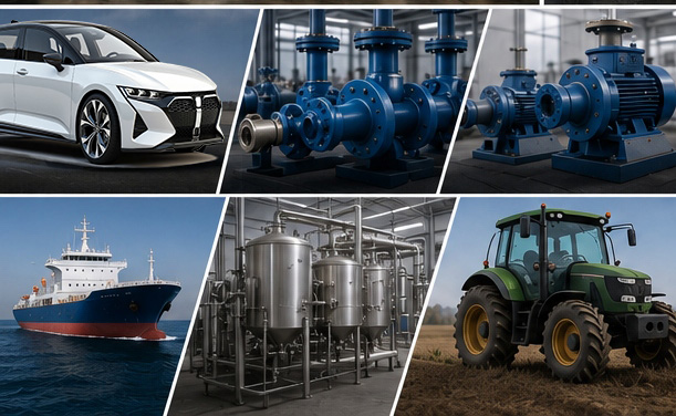 Industrial applications of precision investment castings in automotive, valves, pumps, marine, food processing, and agricultural equipment Industrial applications of precision investment castings in automotive, valves, pumps, marine, food processing, and agricultural equipment