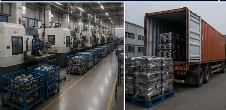 Integrated manufacturing and export preparation for automotive chassis castings in China Integrated manufacturing and export preparation for automotive chassis castings in China