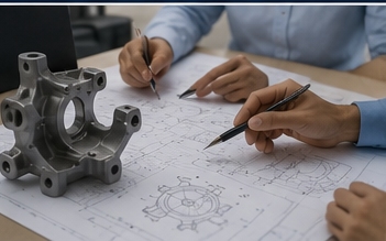 Engineering drawing review for custom automotive chassis casting projects Engineering drawing review for custom automotive chassis casting projects